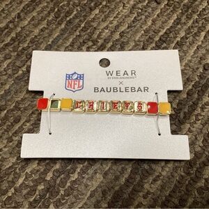 NWT Baublebar Wear by Erin Andrews Chiefs Bracelet